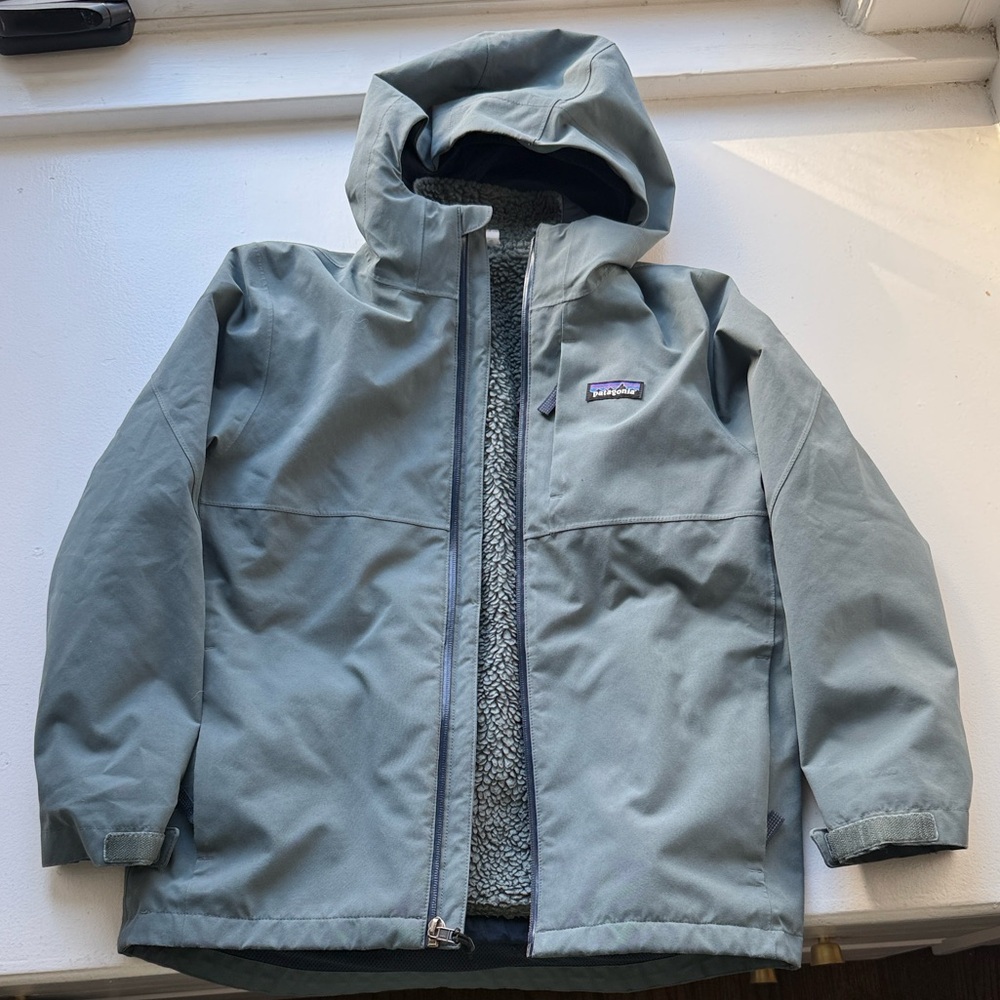 Patagonia Kids 4-in-1 Everyday Jacket in Gray and Navy